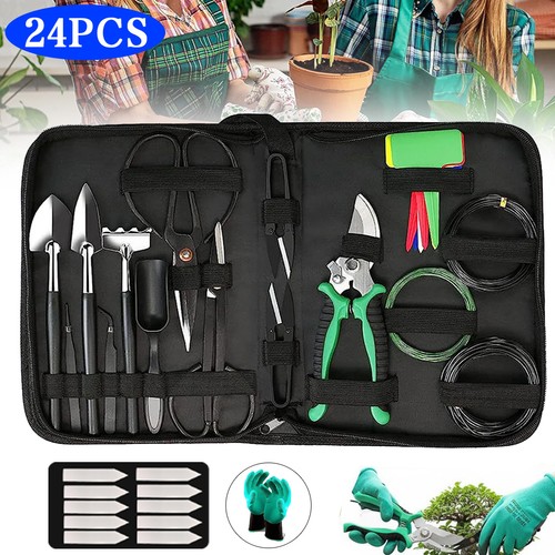 32pcs bonsai tool set - bonsai,