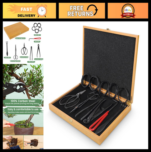 Piece bonsai tool set - 12-piece,