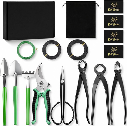 Pcs bonsai tool set - pcs, pruning