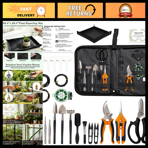 Pcs bonsai tools set - 26,
