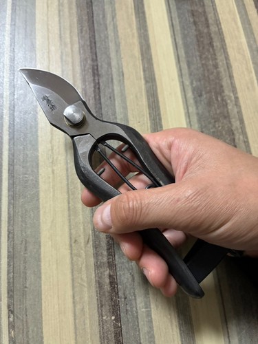 Hand forged pruning shears - hand-forged,